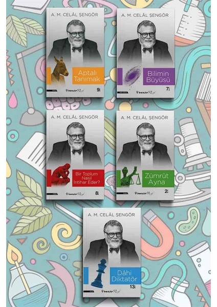 A. M. Celal Şengör Kitap Seti - A. M. Celal Şengör
