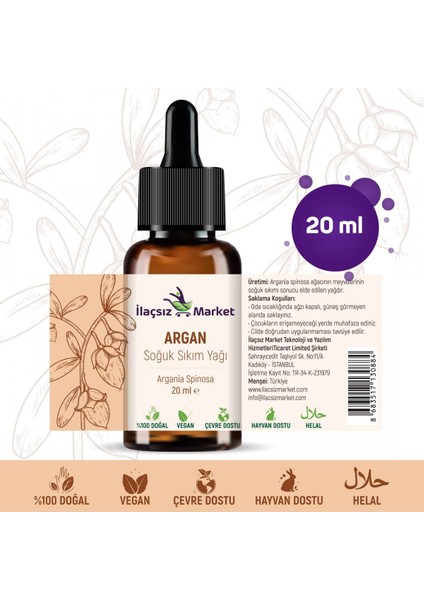 Argan Yağı / 20 ml