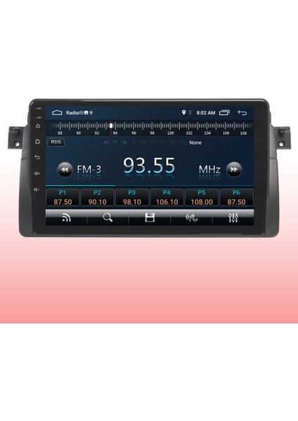 Bmw E46 Android Carplay Navigasyon Multimedya Ekran Teyp 2gb Ram + 32GB HDD modelleri