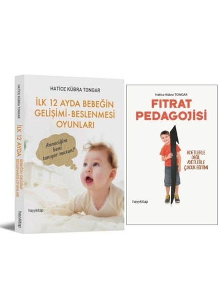 Ilk 12 Ayda Bebeğin Gelişimi Beslenmesi Oyunları - Fıtrat Pedagojisi 2 Kitap Set