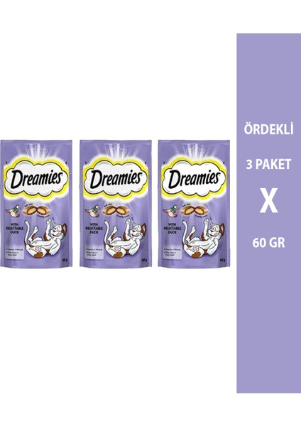 Ördekli Kedi Ödül Maması 3X60 gr