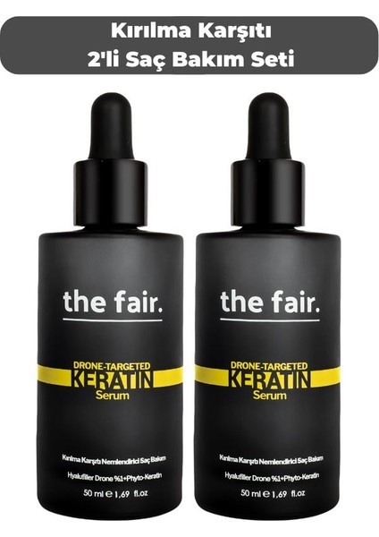 The Fair the fair. Kırılma Karşıtı 2'li Saç Bakım Seti