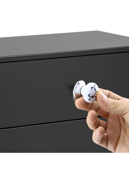 Mobilya Çekmece Dolap Kapak Kulpu Kulbu Beyaz Krom Renk Polimer Kulp fırsatları