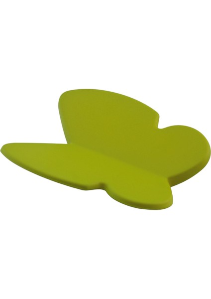 Mobilya Çekmece Dolap Kapak Kulpu Kulbu Çocuk Bebek Genç Odası Plastik Mat Yeşil Kulp 32 mm