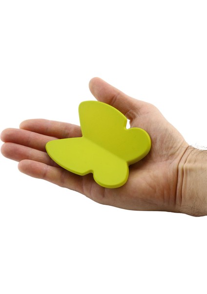 Mobilya Çekmece Dolap Kapak Kulpu Kulbu Çocuk Bebek Genç Odası Plastik Mat Yeşil Kulp 32 mm