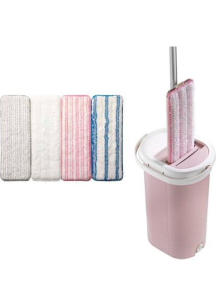 Mop Junior Yeni Nesil Temizlik Seti 4 Lü Yedek Bez Seti (Duvar-Cam-Banyo-Yer)