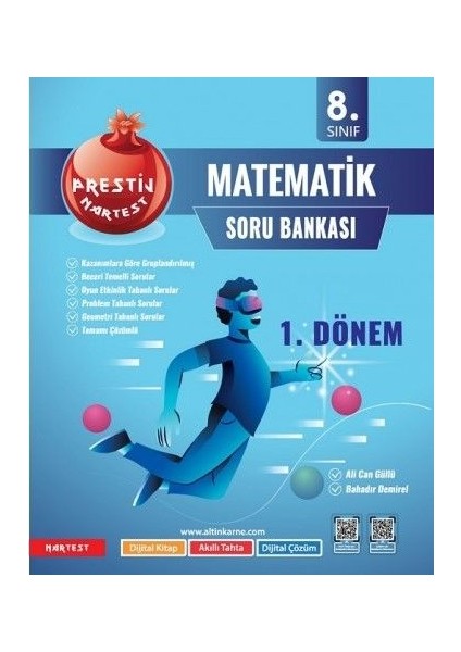 8. Sınıf LGS 1. Dönem Prestij Matematik Soru Bankası - LGS 1. Dönem