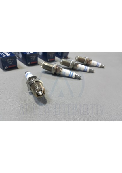 4 x Bmw 5 Serisi E34 M43 M50 4 Tırnak Buji Takımı Fgr 7 Dqp+ modelleri