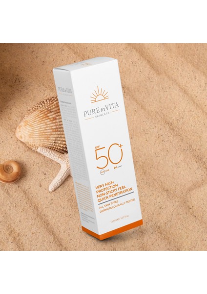 Pure İn Vita Sunscreen Cream 50 Spf 150 ml