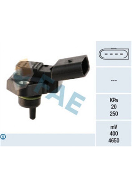 Golf 4 Emme Manifold Sensörü (Map) 1.9tdı (Agr)