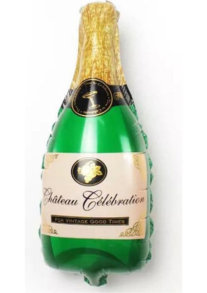 Yeşil Şampanya Folyo Balon