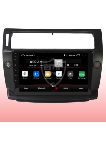 Citroen C4 Android Carplay Navigasyon Multimedya Ekran Teyp 2gb Ram + 32GB HDD