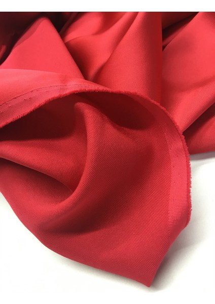 Kırmızı Saten Kumaş Dökümlü fırsatları