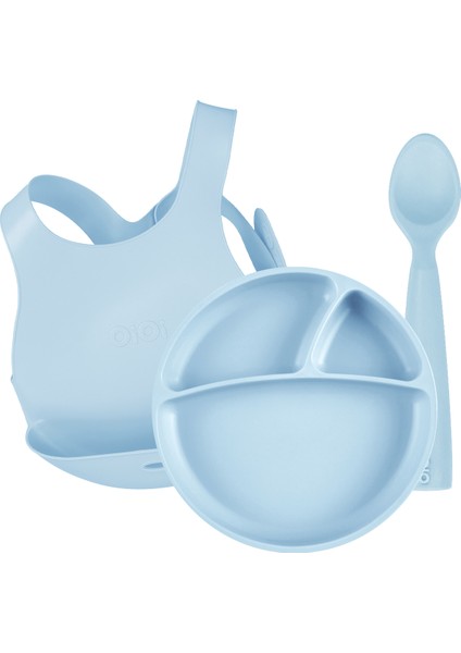 3'lü Beslenme Seti Mineral Blue