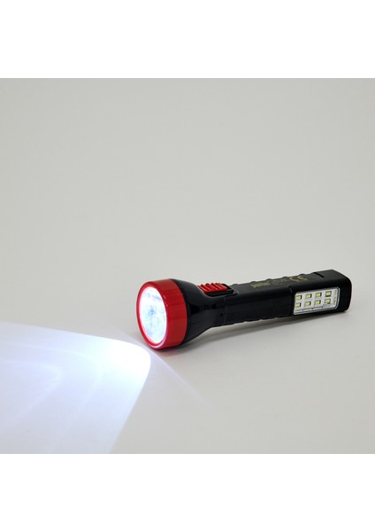 PANTHER PT-312 USB Şarjlı Fener - Siyah