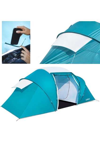 Bestway Kamp Çadırı 4 Kişilik Aile Çadırı 2 Odalı HB011 modelleri