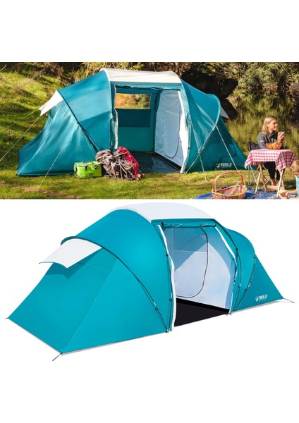 Bestway Kamp Çadırı 4 Kişilik Aile Çadırı 2 Odalı HB011 fırsatları