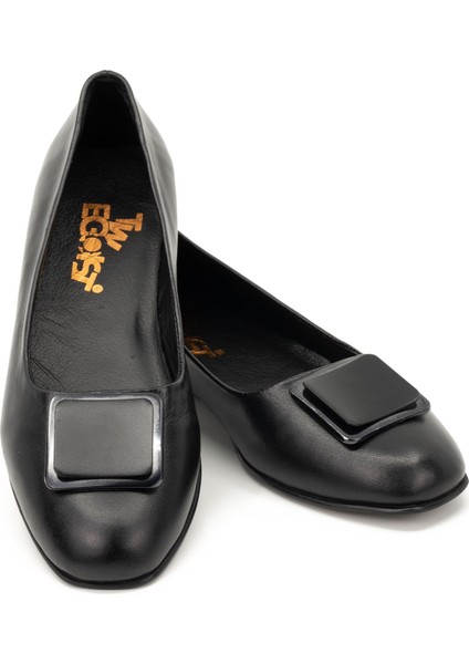Kadın Deri Günlük Klasik Loafer Babet Ayakkabı