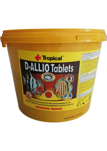 Tropıcal D-Allio Tablets Kova 2 kg