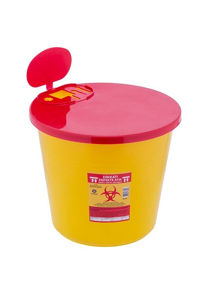 Tıbbi Atık Kovası 10 Lt - 10 Adet