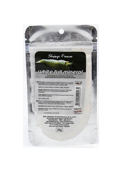 Shrımps Forever White Full Mineral 20 gr