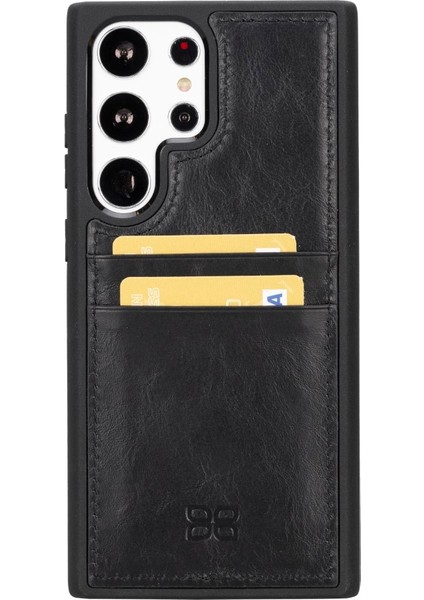 Samsung Galaxy S23 Plus Uyumlu Deri Arka Kapak Fxcp Rst1
