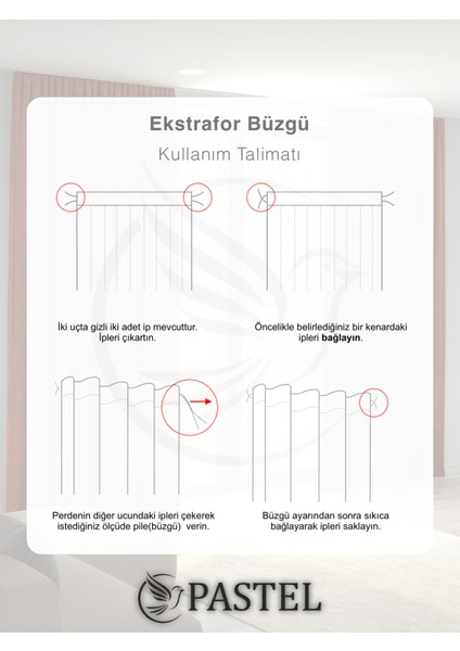 Kadife Dokulu Antik Pirinç Ada Fon Perde Ekstrafor Büzgülü indirimleri