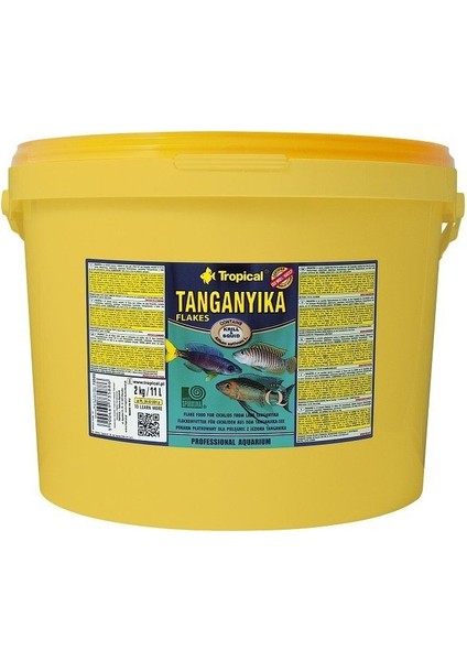 Tanganyika Flake Kovadan Bölme 500 gr