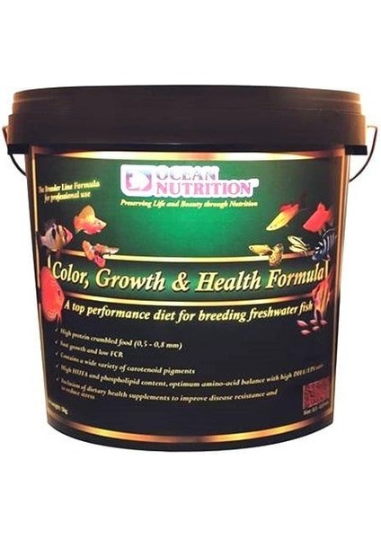 Ocean Nutrition Color Growth & Healt Formula Kovadan Bölme 500 gr - 1,2-1,5 mm