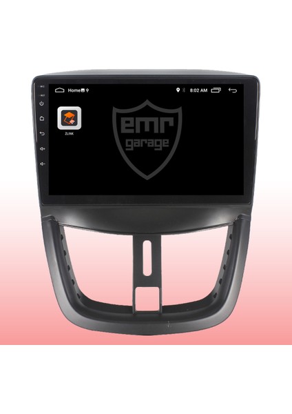 Peugeot 207 Android Carplay Navigasyon Multimedya Ekran Teyp 2gb Ram + 32GB HDD