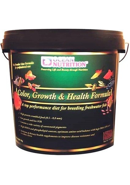 Ocean Nutrition Color Growth & Healt Formula Kovadan Bölme 100 gr - 0,5-0,8 mm