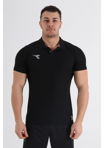 Alto Kamp Polo T-Shirt Siyah