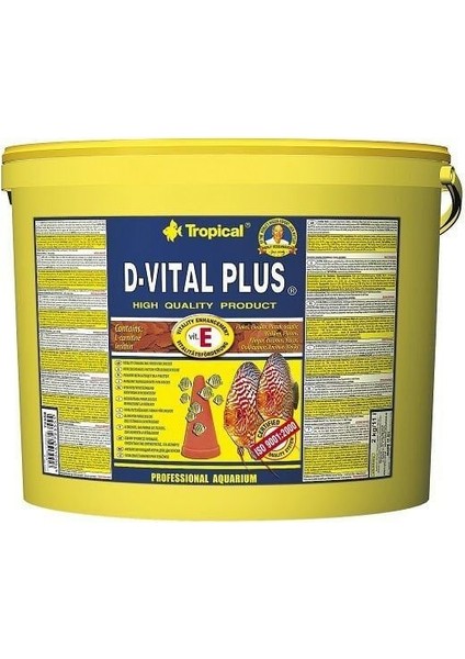 D-Vital Plus Discus Flake Kovadan Bölme 500 gr