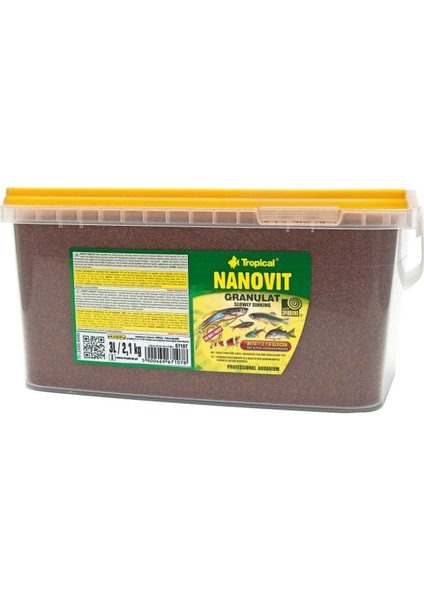 Tropıcal Nanovit Granulat Kovadan Bölme 100 gr