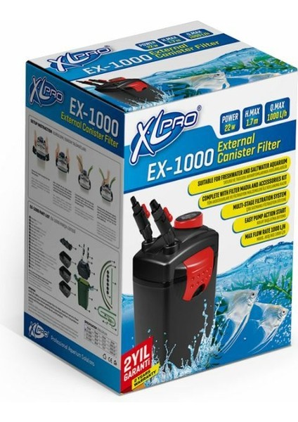 Xlpro EX-1000 Dış Filtre