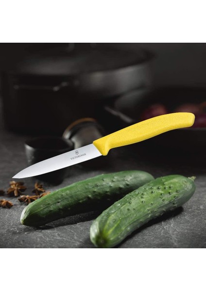 Evrekala Shop Meyve Sebze Soyucu Ve Bıçak Seti Victorinox Yellow Set