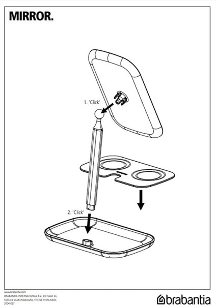 Ayna Siyah Ayaklı Evrekala indirimleri