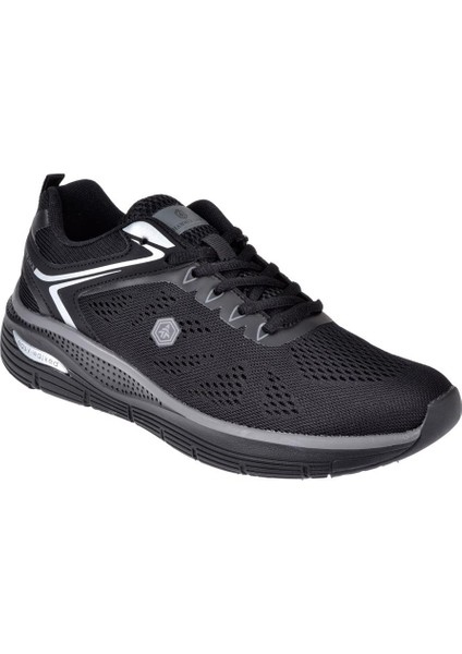 Easy Walked Taban Erkek Spor Ayakkabı Sneaker HJ-23380-M Siyah