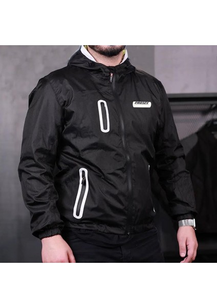 Corta Vento Korualı Motosiklet Yağmurluk Siyah fırsatları
