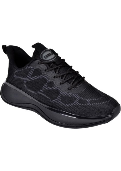 Memory Foam Erkek Spor Ayakkabı Sneaker Ek-Gruff Siyah