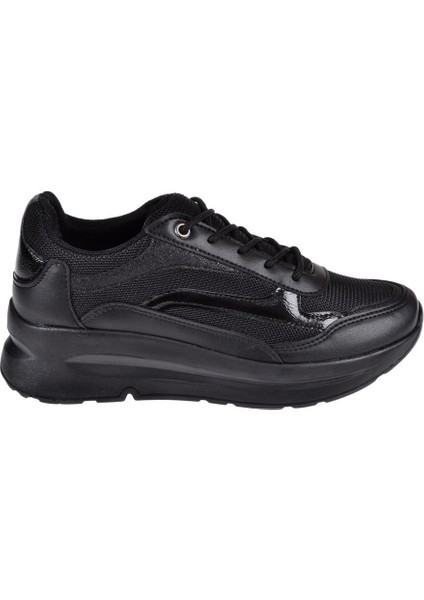 Yazlık Kadın Spor Ayakkabı Sneaker DUM-137-YZ Siyah Siyah