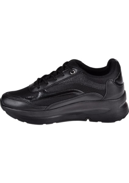 Yazlık Kadın Spor Ayakkabı Sneaker DUM-137-YZ Siyah Siyah