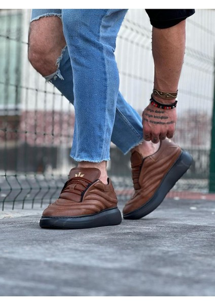 WG094 Taba Siyah Erkek Casual Ayakkabı fiyatları