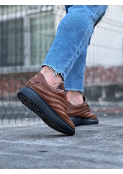 WG094 Taba Siyah Erkek Casual Ayakkabı fırsatları