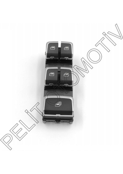 Audi A3 Sol Dörtlü Cam Düğmesi 8V7959851A (2015-2016) modelleri