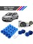 - Seat Toledo Bijon Civata Kapağı Mavi Renk 20 Adetli Set 17MM 1K06011739B9 2