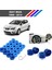 - Seat Ibiza Bijon Civata Kapağı Mavi Renk 20 Adetli Set 17MM 1K06011739B9 2