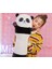 1 Adet 70 cm Sevimli Peluş Oyuncaklar Kawaii Dolması Yumuşak Uzun Yastık Bebekler Bebek Kız Uyku Yastık Doğum Günü Hediyesi Için | Doldurulmuş ve Amp;peluş Hayvanlar (Panda) (Yurt Dışından) 5