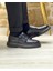 BLACK TAKON 3014 HAKİKİ DERİ ERKEK CASUAL SİYAH 4