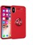 Apple iPhone Xs Max 6.5 Manyetik Yüzüklü Silikon Klıf 1